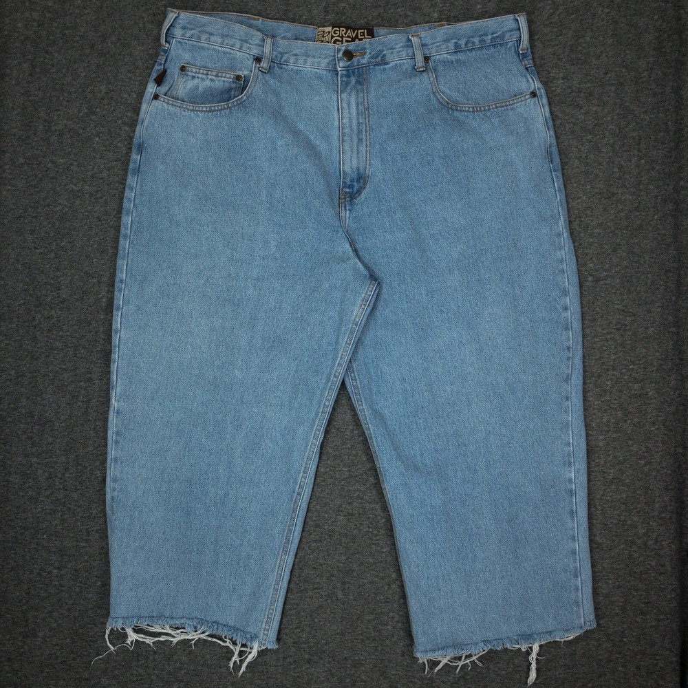 Vintage Y2K Gravel Gear Jeans Mens Size 42 Distressed 22" Inseam Indie Sleaze